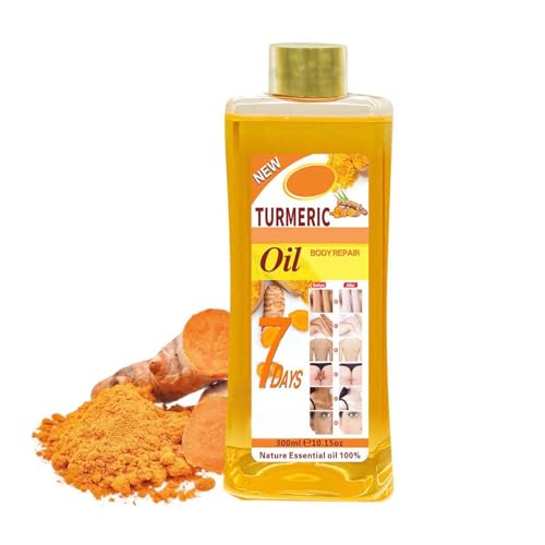 MILEDY Soft 7 Oil, Soft 7 Turmeric Oil for Skin, S oft 7 Turmeric O il, Moisturizing Face and Body, Suitable All Skin Types