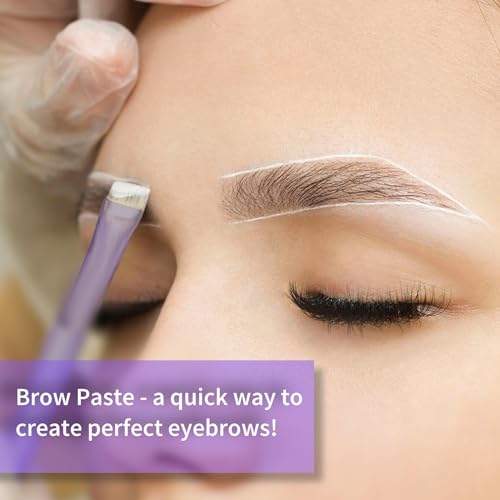 Eyebrow White Mapping Paste [Large 15g Bottle] Brow Mapping Paste, Eyebrow Contour for Microblading and PMU Supplies, Brow Design, Draw or Sketch the Shape