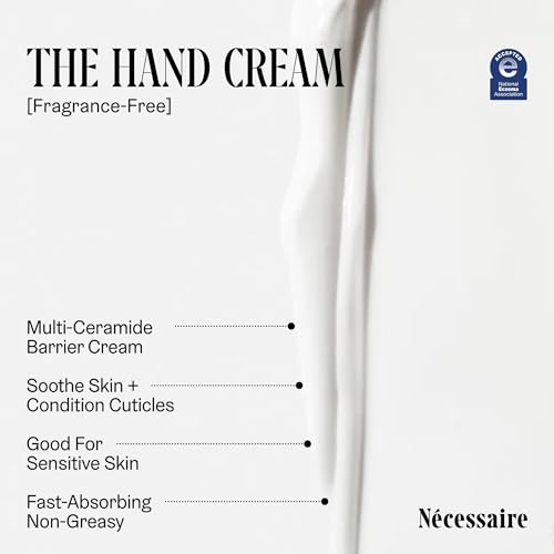 N?cessaire The Hand Duo ? The Hand Cream + The Hand Retinol Treatment Gift Set for Dry Hands ? Daily Moisture + Nighttime Repair with Ceramides, Peptides & Retinol ? 2 x 2.2 oz