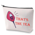 TSOTMO Villains Evil Queen Gift Cruella Makeup Bag Woman Magic Gift Movie Merchandise For Cruella Fans
