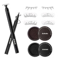 DUDUDU Lower Lash Stamp, Eyeliner Lash Stamp for Bottom Lashes, 2-IN-1 Ultra-Fine Waterproof Eyeliner Pen, Long-Lasting Smudge-Proof Eye Makeup Tool, Natural Lower Lash Stamp for Women