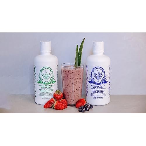 Herbal Answers Herbal Aloe Force Aloe Vera and Herbal Dietary Supplement, 32 fl oz