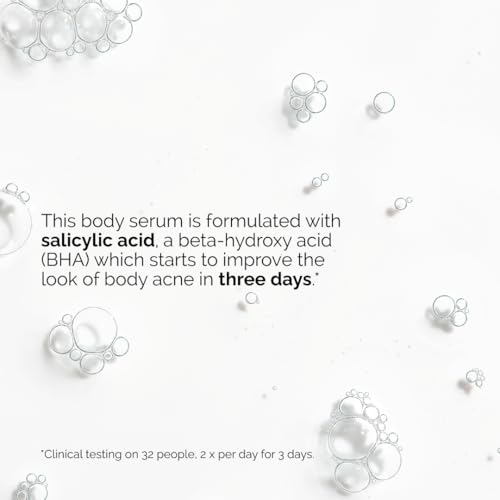 The Ordinary Salicylic Acid 0.5% Body Serum, Exfoliating Treatment for Acne-Prone Skin, 8.1 Fl Oz