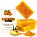 Lemon Turmeric Soap Bar for Face Body Gentle Cleansing Natural Handmade Soaps Bar Lemon Turmeric Soap For All Skin Types £¨3Pcs£©