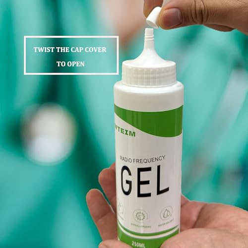 Hydrating Radio Frequency Gel for Facial Body Skin Care Machine, Microcurrent Conductive Gel for Body Sculpting