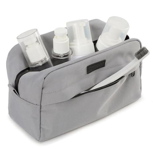 Travel Makeup Bag Cosmetic Bags for Women, Large Capacity Wide-open Pouch Waterproof Toiletry Bag Make up Organizer Scandihome Series