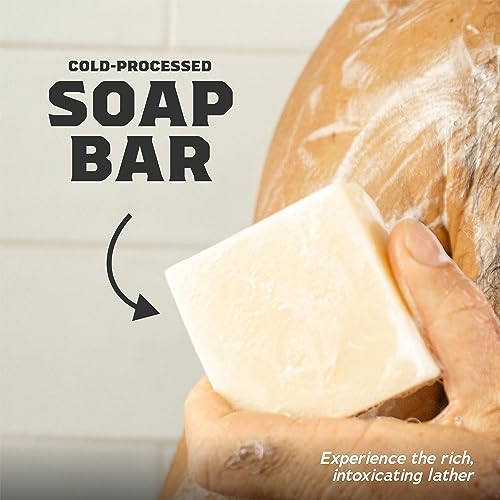 Dr. Squatch Natural Men¡¯s Bar Soap - Cold Process Body Soap Bar with Natural Oils - Gifts for Men - Summer Citrus, Coconut Castaway, Fresh Falls, Eucalyptus Greek Yogurt & more (5 oz, 5-Pack)