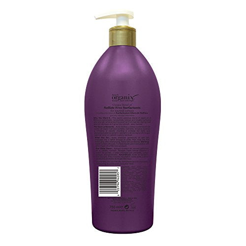 OGX Thick & Full + Biotin & Collagen Conditioner Salon Size (1) 25.4 Ounce Bottle Paraben Free Sulfate Free Ingredients Nourishing, Sulfate Free Surfactant Haircare System
