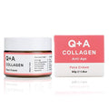 Q+A Collagen Face Cream (50g), Natural Skincare Anti-Ageing Face Care with plant-powered Collagen, Shea Butter and Magnesium, Hydrating and Firming Day Cream