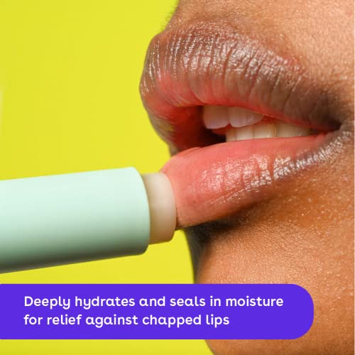 eos 100% Natural & Organic Lip Balm- Sweet Mint, Dermatologist Recommended, All-Day Moisture Lip Care, Made for Sensitive Skin, 0.14 oz (Pack of 2)