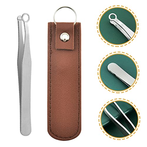 MERRYHAPY Male Nose Hair Trimmer Clip Multi-Purpose Grooming Tool Lightweight Stainless Steel Nose Hair Remover for Safe Pain-Free Removal