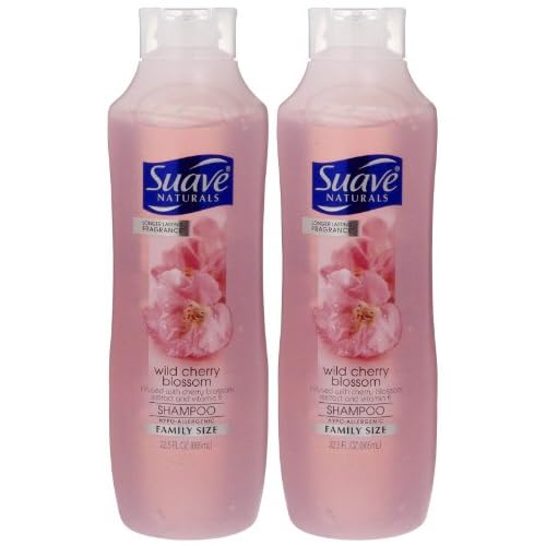 Suave Naturals Gnetle Cleansing Shampoo - Wild Cherry Blossom - 22.5 oz