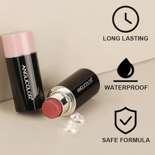 3 Pack Contour Stick Set, Face Shaping & Contouring Stick with Highlighter Blush Bronzer for Sculpt the Cheeks Nose Jawline, Blendable Long Lasting Makeup Stick Trio for Older Women (#2 NEUTRAL)