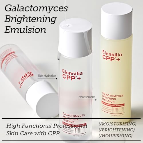 Elensilia CPP Galactomyces Brightening Emulsion 155ml(5.24 fl.oz) ? Lightweight Moisturizing Emulsion with Fermented Ingredients and Probiotics for Soft, Radiant Skin