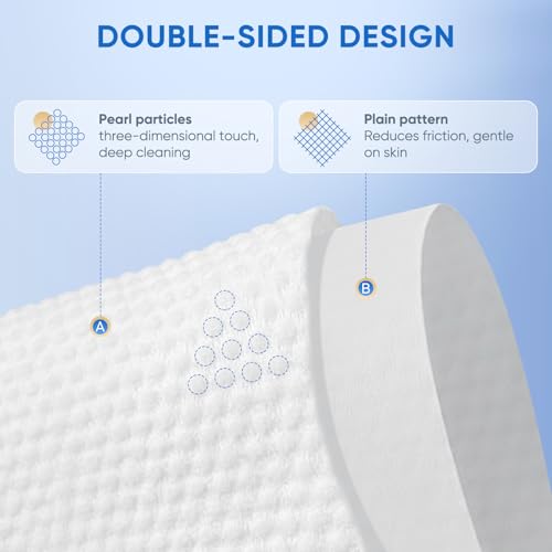 Disposable Face Towels,Biodegradable Ultra Soft Washcloths for Sensitive Skin,Suitable for Facial Cleansing,Skin care and Makeup Removal,Lint-free,Trave,Daily Cleansing,200 Count