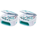 KISS Power File X Nail Dryer, All-in-One Nail Care Kit (2464N) (Pack of 2)