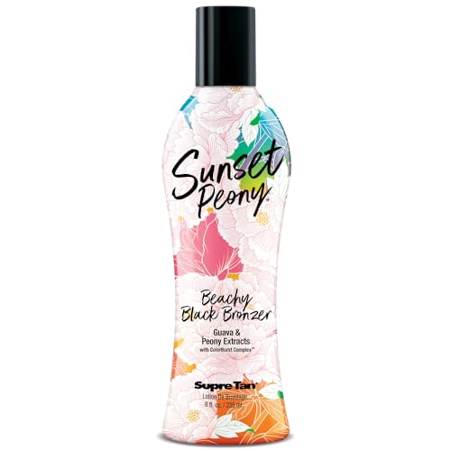 Sunset Peony DHA Bronzers Black Walnut, Henna & Caramel Provide Instant Color 8oz