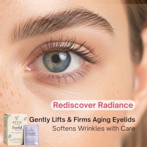 ATTIA Micellar Eyelid Cleansing Wipes, Fragrance-Free Eyelid Care for Dry, Irritated Eyes, Gently Cleanses, Hydrates & Soothes Eyelids, Moisturizing Eye Wipes for Daily Use, 30 Wipes