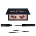 Magnetic Eyelashes with Eyeliner Kit (Strong Hold) Jawdropper | Made from Natural Fibres Premium Faux Mink Cruelty-Free with Storage Case