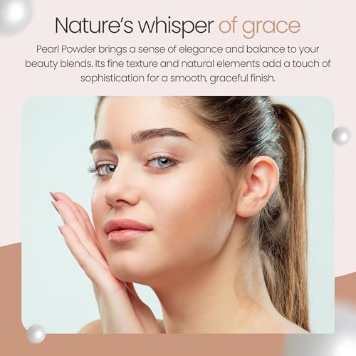 Pure Pearl Powder DIY Cosmetic Grade Pearl Powder For Face, Making Face Mask, Cream And Lotion (0.5 Ounce / 15 gram)