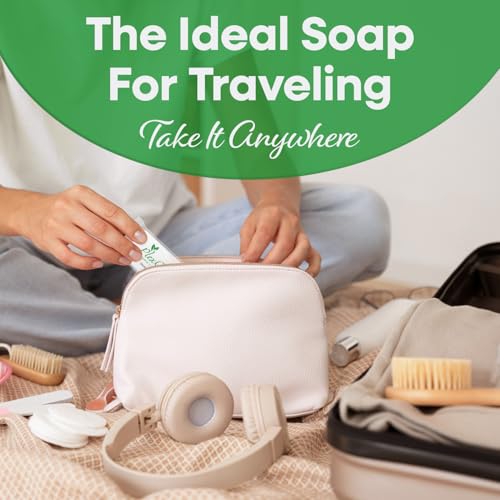 100 Pack Pleasant Scent 0.5 oz Bar Soap, Hotel Travel Size, Individually Wrapped, Bulk Amenities and Toiletries for Hospitality