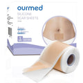 Silicone Scar Removal Tape (1.6" x 120" Roll - 3M), Medical Grade Silicone Scar Removal Sheets, Hypoallergenic for New and Old Scars ? Surgery, Burns, Acne, Keloids, Stretch Marks, C-Section
