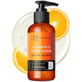 Eve Hansen Vitamin C Cleanser Face Wash | Anti Aging Facial Cleanser for Fine Lines, Age Spots, Dark Circles | Cruelty Free Skin Care Cleansing Gel with Aloe Vera, Vitamin E (4 oz)