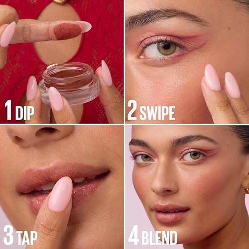 Maybelline Cloudtopia Blush for Cheeks and Lip Mousse, Ultra-Vivid, Pigmented Formula for Up to 14HR of Blush and Lip Makeup Color, Toasted Sky, 1 Count