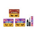 Too Hot To Handle Magnetic Eyelashes Kit - Universal Size, Reusable Up to 50 Times, Faux Mink, Black