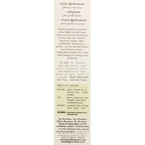 VMV Hypoallergenics Superskin Hydra Balance Smart Moisturiser for Combination Skin, 4 Fluid Ounce