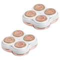 Women Legs Replacement Heads for Flawless Legs Shaver, 2 Pack