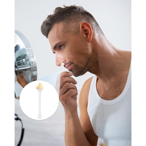100 Pcs Nose Wax Sticks, Nose Wax Kit Men and Women Nose Wax Applicator Sticks for Nostrils Ears Face Cleaning(100 Nose Waxing Sticks)