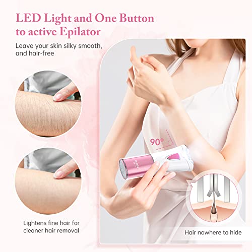 Epilator Smooth Glide Epilator for Women FaceEpilator Facial Hair Remover Smooth GlideEpilator for Women Face Hair Removal Lady Shaver Electric Bikini Trimmer WomenSmooth GlideBody Glide Portable