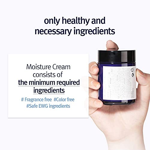 Pyunkang Yul PKY Moisture Cream for Deep Hydration with fresh finish, Lightweight face moisturizer for daily use, Minimal Ingredients, Zero-Irritation, Korean Skincare (1.69 Fl.Oz, 50ml)