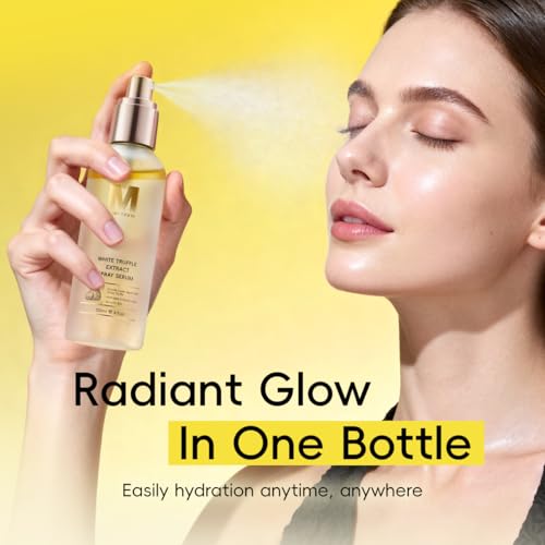 2Pack MSMEESUYA White Truffle First Spray Serum, Hydrating Face Mist & Lightweight Facial Mist, Glow Boost Moisturizing Formula for Radiant, Smooth Skin, Non-Comedogenic, 120ml/ 4.05 fl oz