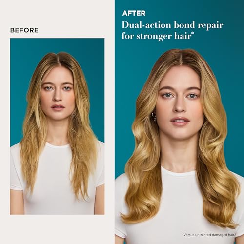 OGX Repair & Protect Bond Protein Repair Pre-Shampoo, Pre-Shampoo Treatment, Formulated without Para-bens, Sulfate-Free Surfactants, 8.4 fl. oz