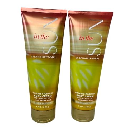 Bath & Body Works In The Sun Ultimate Hydration Body Cream 8 Ounces Pack of 2