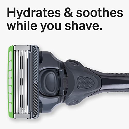 Schick Hydro Sensitive Razor Refills for Men, 12 Count & Schick Hydro Silk Sensitive Skin Razor for Women With 5 Moisturizing Razor Blade Refills