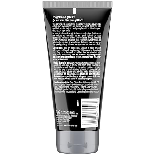 Got2b Ultra Glued Invincible Styling Hair Gel, 6 Ounce