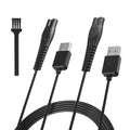 5V USB Charger Cord Fit for Phillips Power Shaver Cable,5V USB Charging Cable Fit for Philips Norelco One Blade QP2724 QP2834 QP1924 QP4631 QP6542 QP4530 MG7910 MG5910 MG9510 MG9525 X3001 S3341