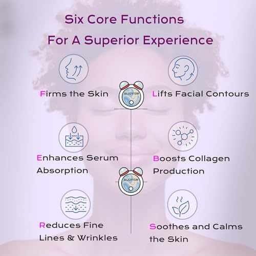 Red Light Massager for Face & Neck - Dual Light Multifunctional Anti-Wrinkle Face Lift Device - Facial Device for Skincare