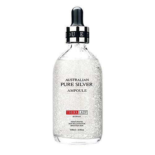 TheraLady Australian Pure Silver AMPOULE, Moisturizing, Skin Rejuvenation Ampoule, 100ml / 3.4fl. oz