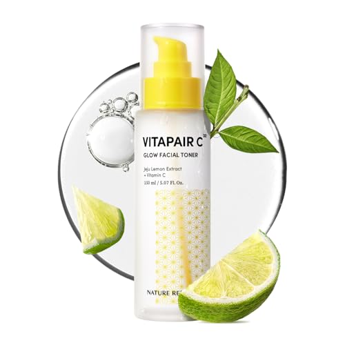 Nature Republic Vitapair C Glow Facial Toner | Hydrating Vitamin Toner with Niacinamide, for Radiance & Even Skin Tone, Non-Greasy, Korean Skincare, 150ml / 5.07 fl oz