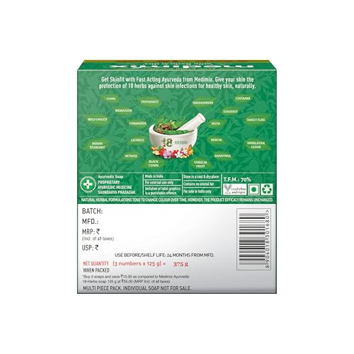 Medimix - 125 Gms 3 Soaps