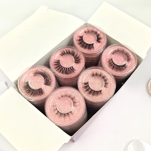 Wholesale Fales Eyelashes, Mink Lashes Thick 5D Volume Natural Fake Lashes Pack(10 Pairs)