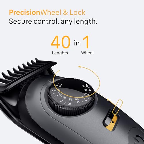 Braun Series 5 All-in-One Beard & Body Grooming Kit for Men, Cordless Trimmer, Hair Clippers & Shaver for Face, Hair & Body with Smooth Shave Head, AIO 5510
