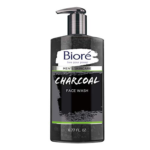 Bior? Men's Skincare Charcoal Face Wash, Deep Cleans Pores & Refreshes Skin, 6.77 Fl. Ounces