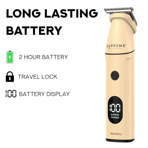 Supreme Trimmer Body & Detail 3-Piece Wet/Dry Grooming Bundle ? Complete Groomer Kit w Multigroomer 4.0, TESTii Body & Bikini Hair Trimmer, Solo Lite Foil Shaver ? for Men & Women