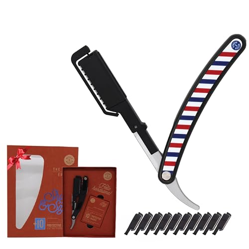 GEC 2-in-1 Electric Shaving Razor, Rechargeable Razor with LED Display, Men's Beard Trimmer for Facial Beauty Products, Bald Head haircutting, Metal Body