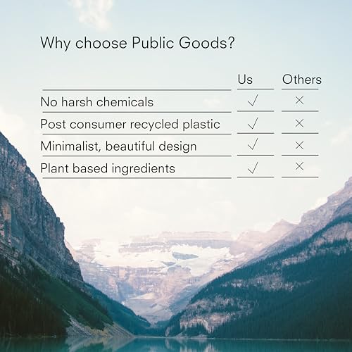 Public Goods Cr?me Cleanser | Natural Face Wash for Women & Men | Gentle on Sensitive Skin | Daily Hydrating Milk Cleanser | Organic Coconut Oil | Vegan | Makeup Remover | Made in USA | 4 Fl Oz